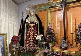 Procesiones de la Virgen del Pilar en su Mayor Dolor y del Rosario en Dos Hermanas para este sábado