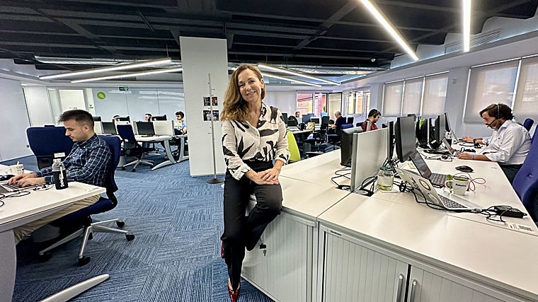 Soledad Puertas, directora del Delivery Center de Sevilla