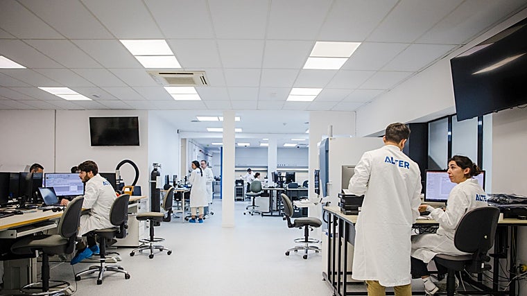 Laboratorio de Alter Technology en Sevilla