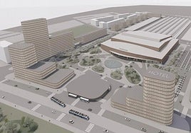 Urbanismo y Adif pactan un nuevo proyecto para el entorno de Santa Justa