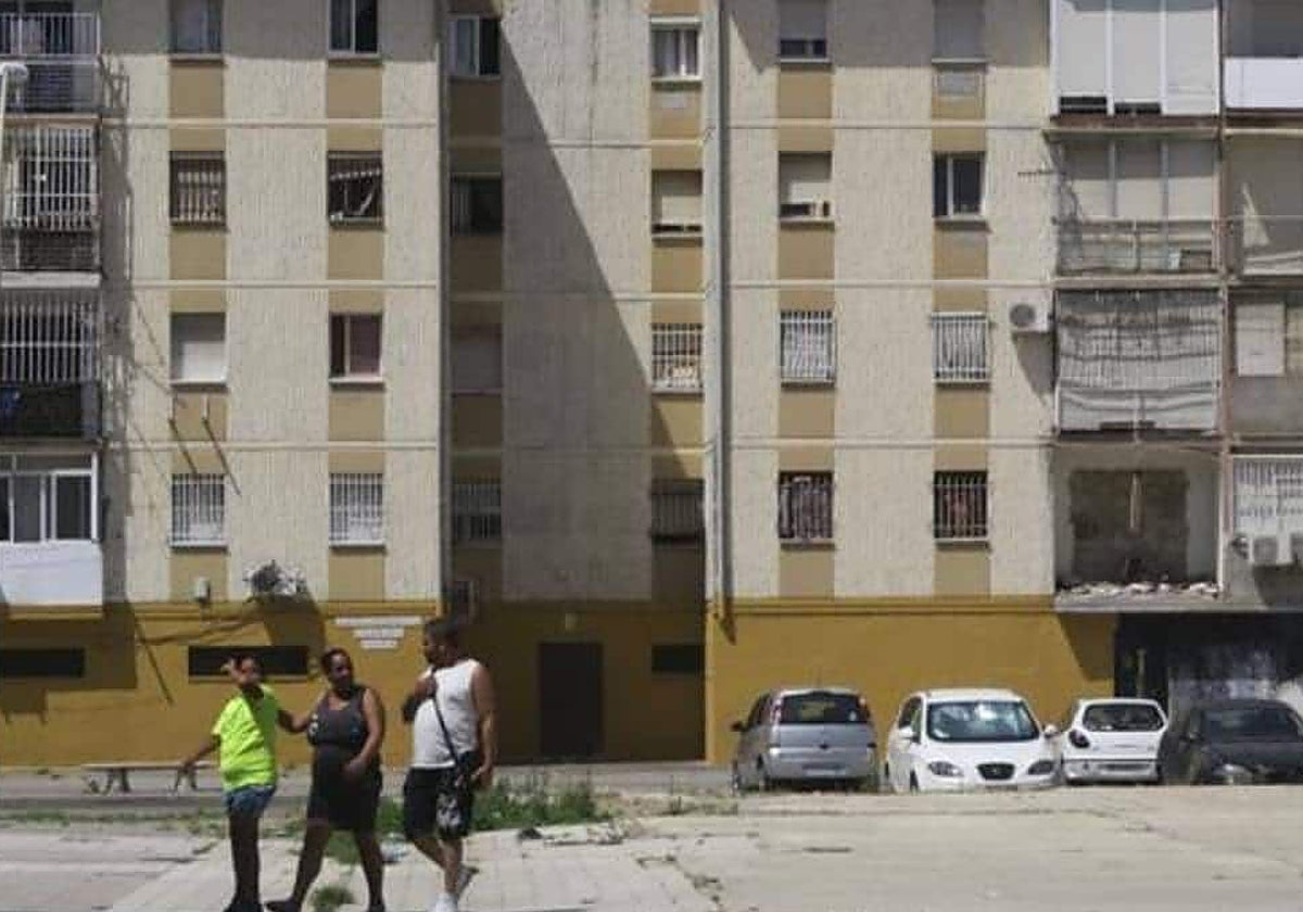 Una calle del Polígono Sur