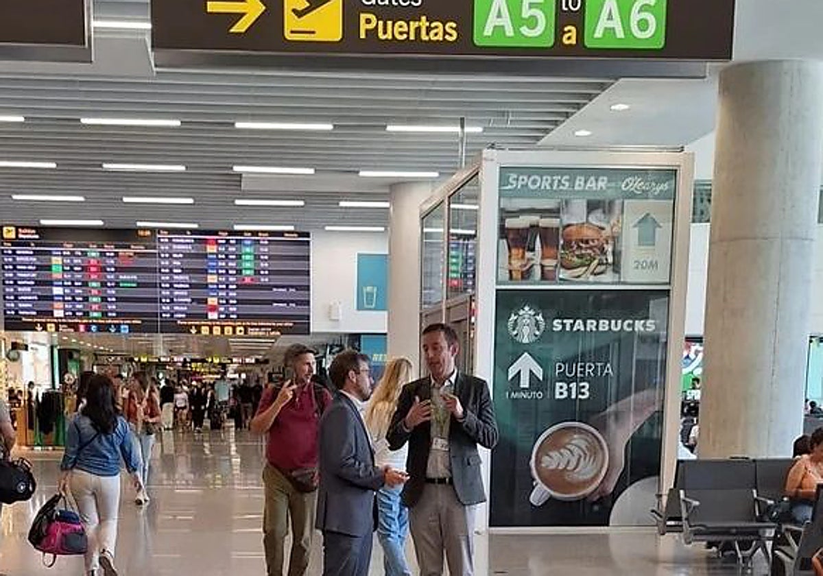 Una imagen del  aeropuerto de Sevilla