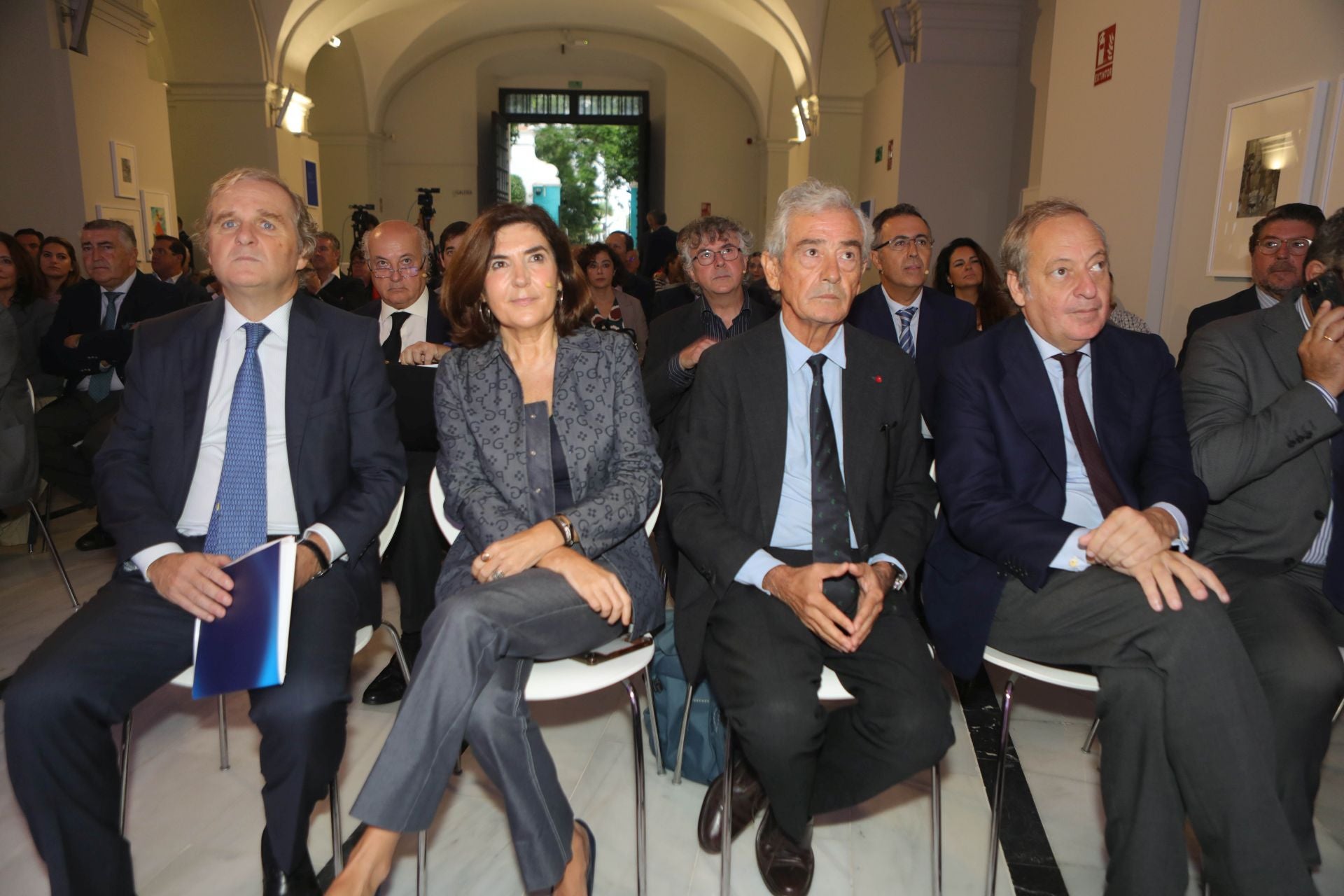 Ignacio Ybarra, Rocío Blanco, José María Pacheco y Álvaro Rodríguez Guitart