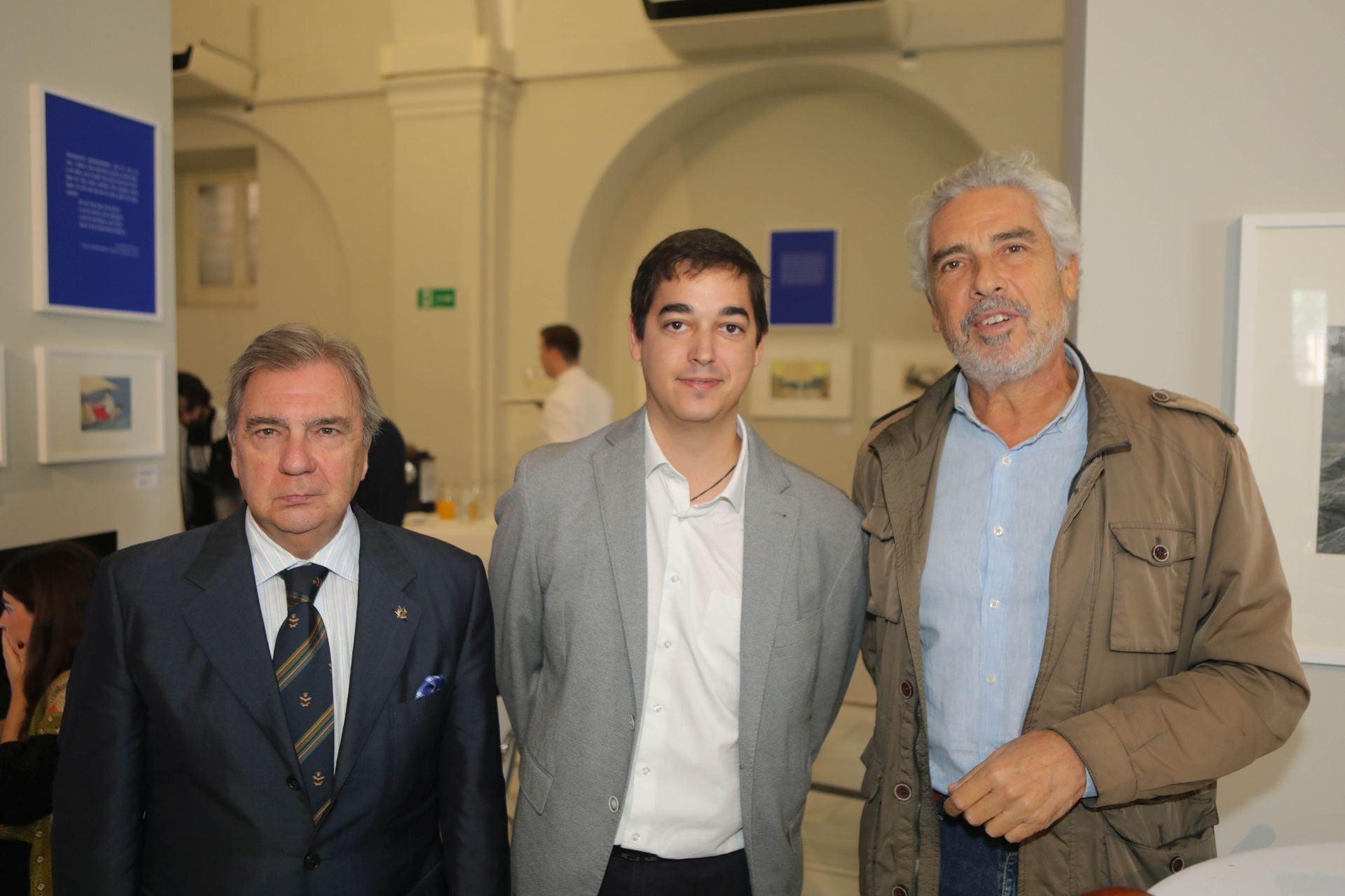 José Luis Rodríguez, Luis Delgado y Paco Cabeza