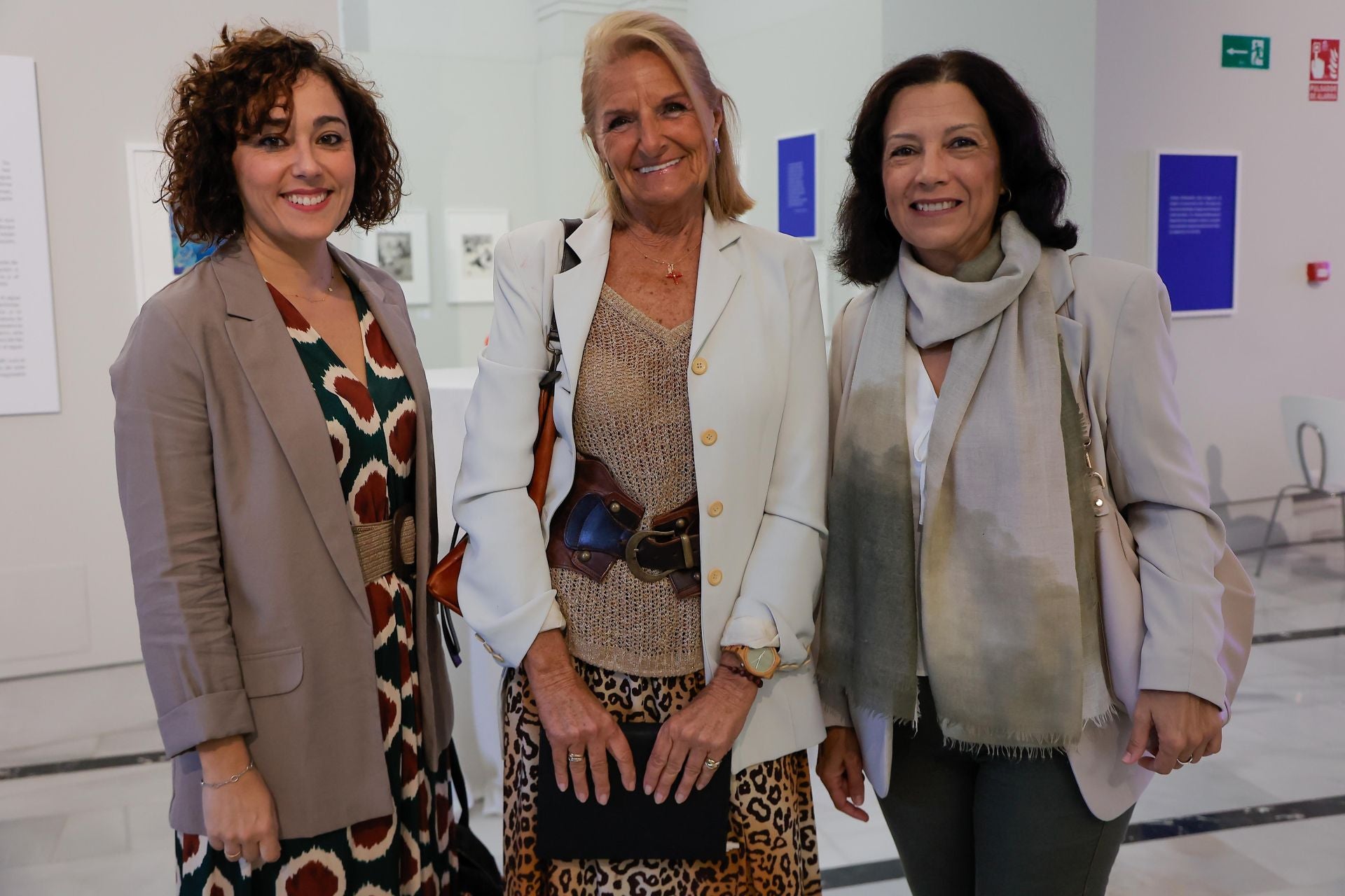 María Jesús Ortiz, Ana Hernández y Encarna Ruiz