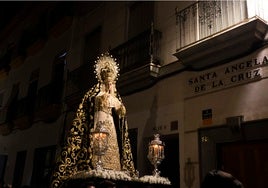 El traslado de la Virgen del Rosario de Montesión a San Pedro