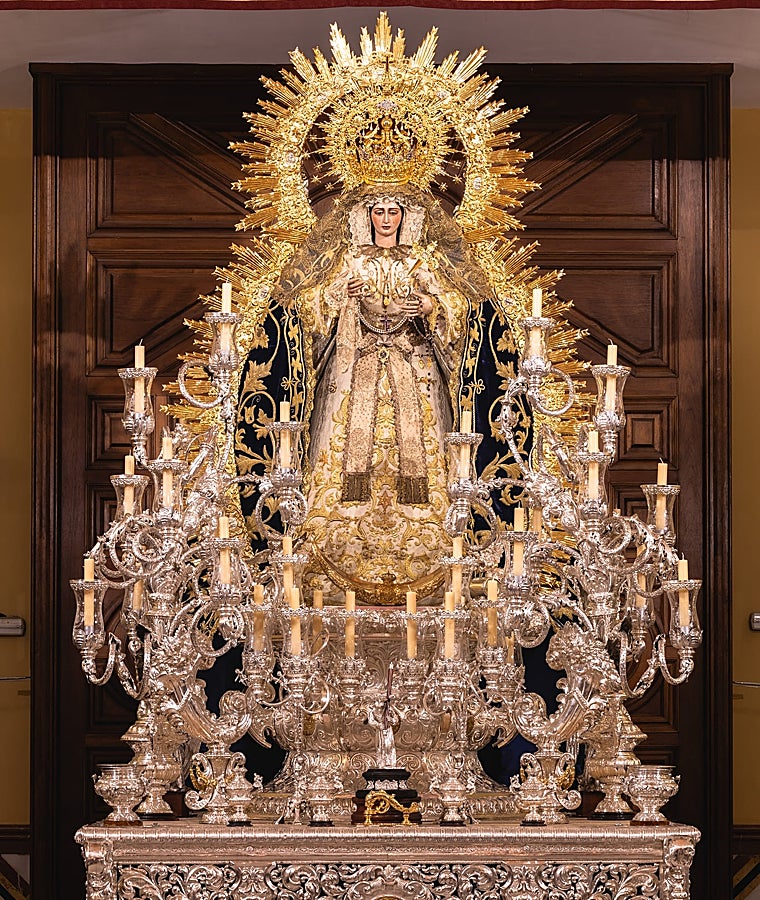 Comienza la misión popular en La Algaba con la Virgen de los Dolores