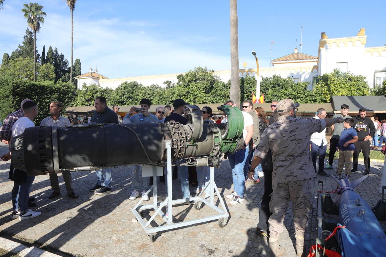 Instantánea de la jornada festiva este sábado en Tablada