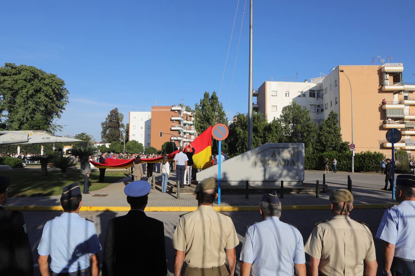 Instantánea de la jornada festiva este sábado en Tablada