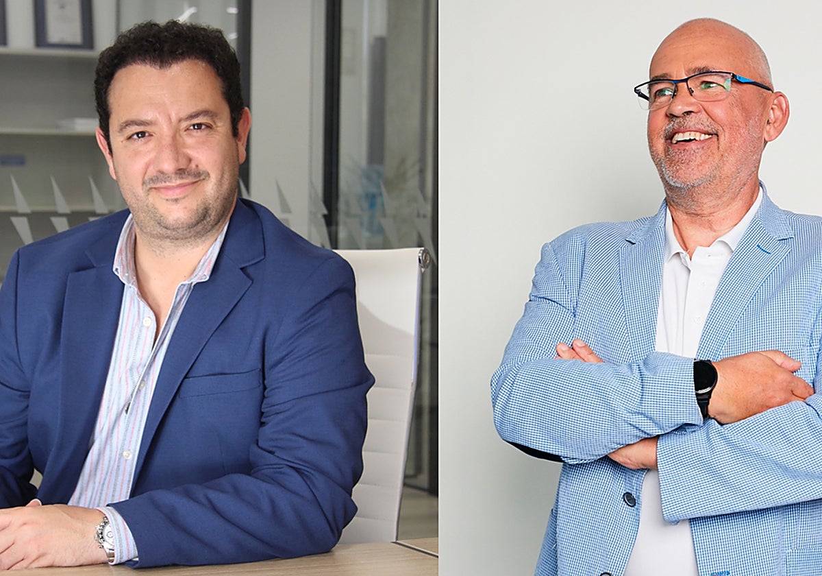 César Martín-Montalvo, CEO de RPow, y Dariusz Jaochowicz, fundador y presidente de ASE Group