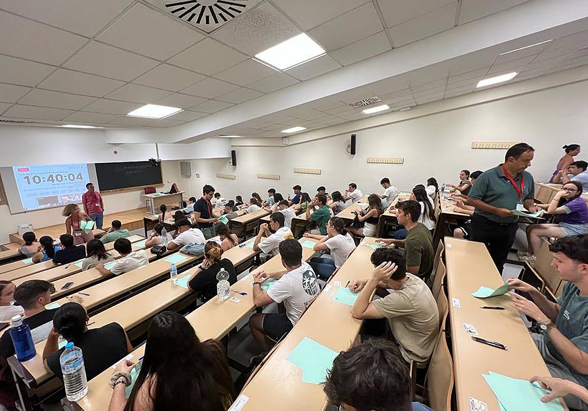 Un examen de Selectividad