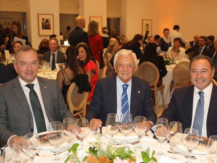 Rafael Saiz, Francisco Herrero y Ricardo Sánchez