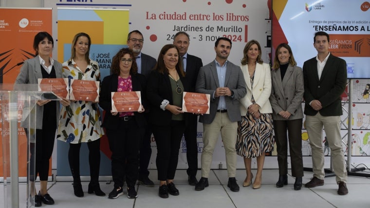 Los premiados por la Fundación Lara