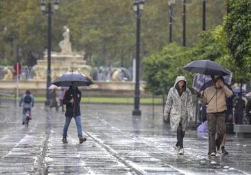 Sevilla entra en alerta naranja por lluvias: estas son las horas en las que más va a llover