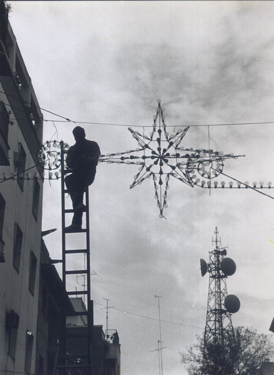 El alumbrado de la Navidad en Sevilla desde los años 80 hasta hoy