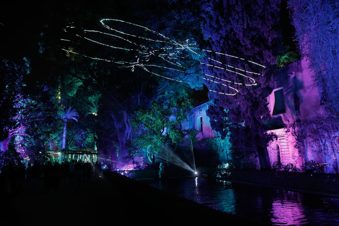 Espectáculo de Naturaleza Encendida en el Alcázar de Sevilla