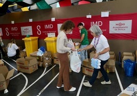 Puntos de recogida en Sevilla para ayudar a los pueblos de Valencia afectados por la DANA