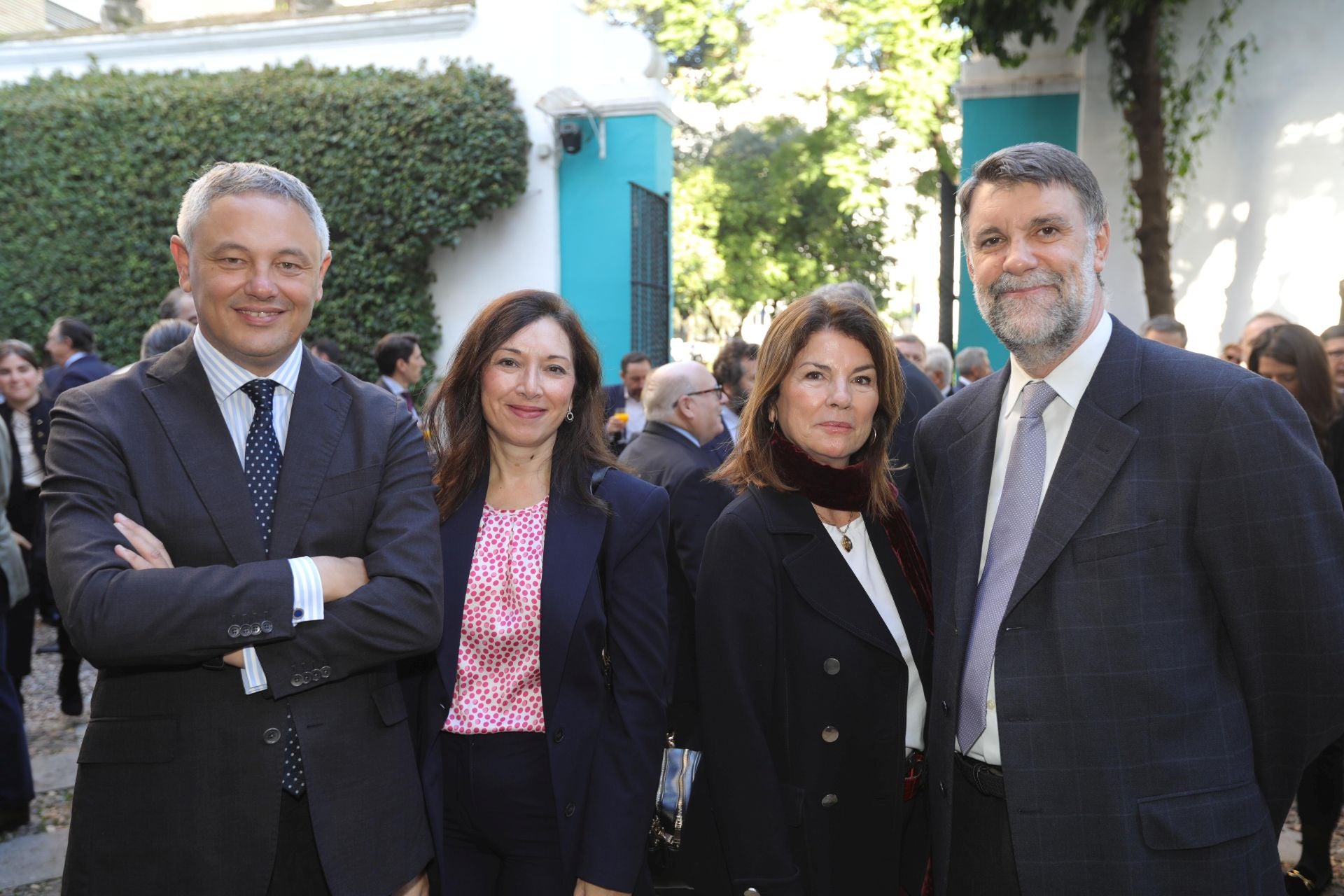 Alberto García Reyes, Alejandra Navarro, Anabel Morillo y Javier Rubio