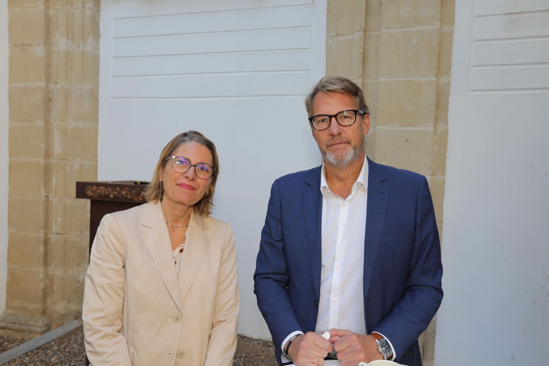 Blanca Sánchez y Francisco Bueno