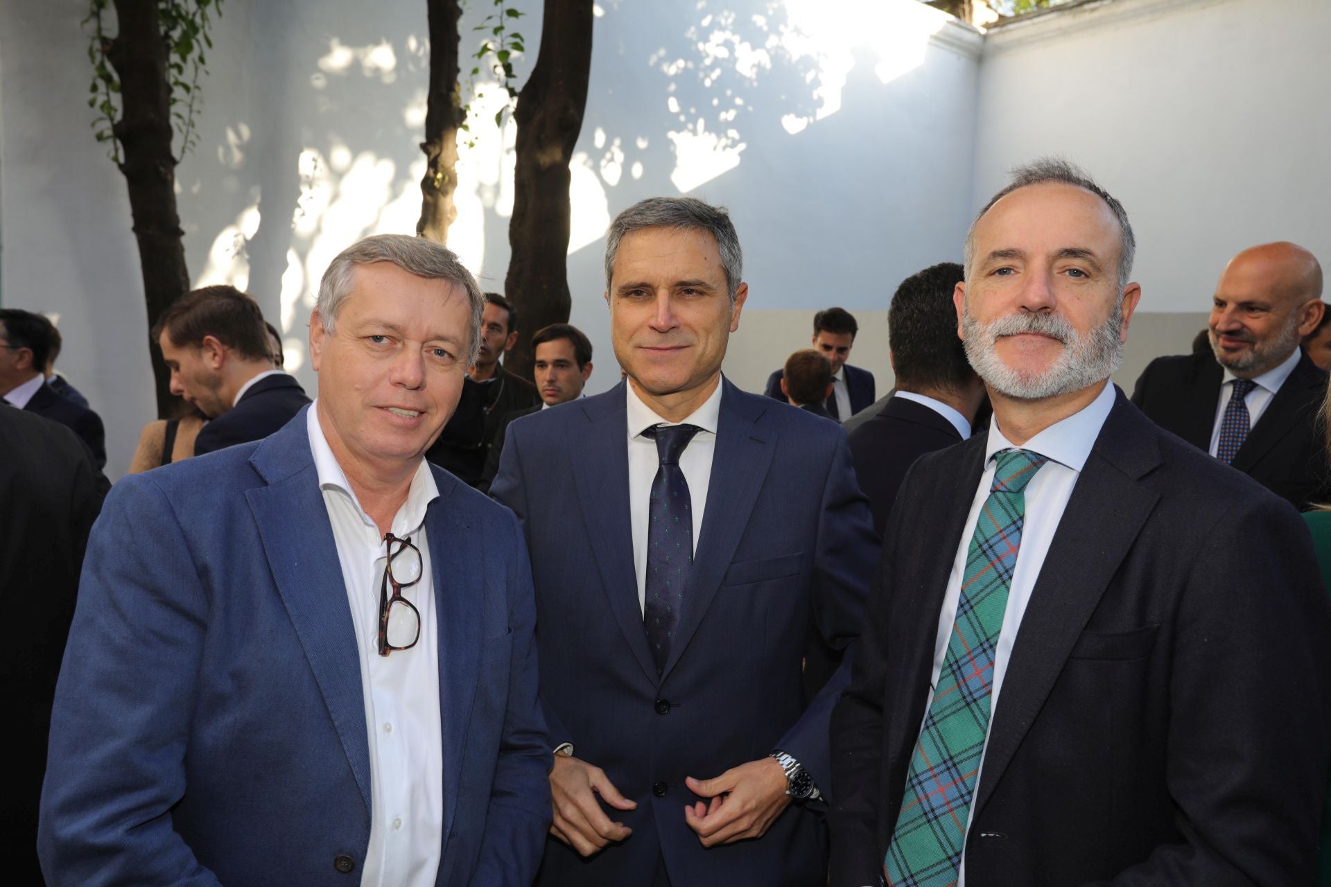 Federico Blanco, Adolfo Suan y Roberto Santos