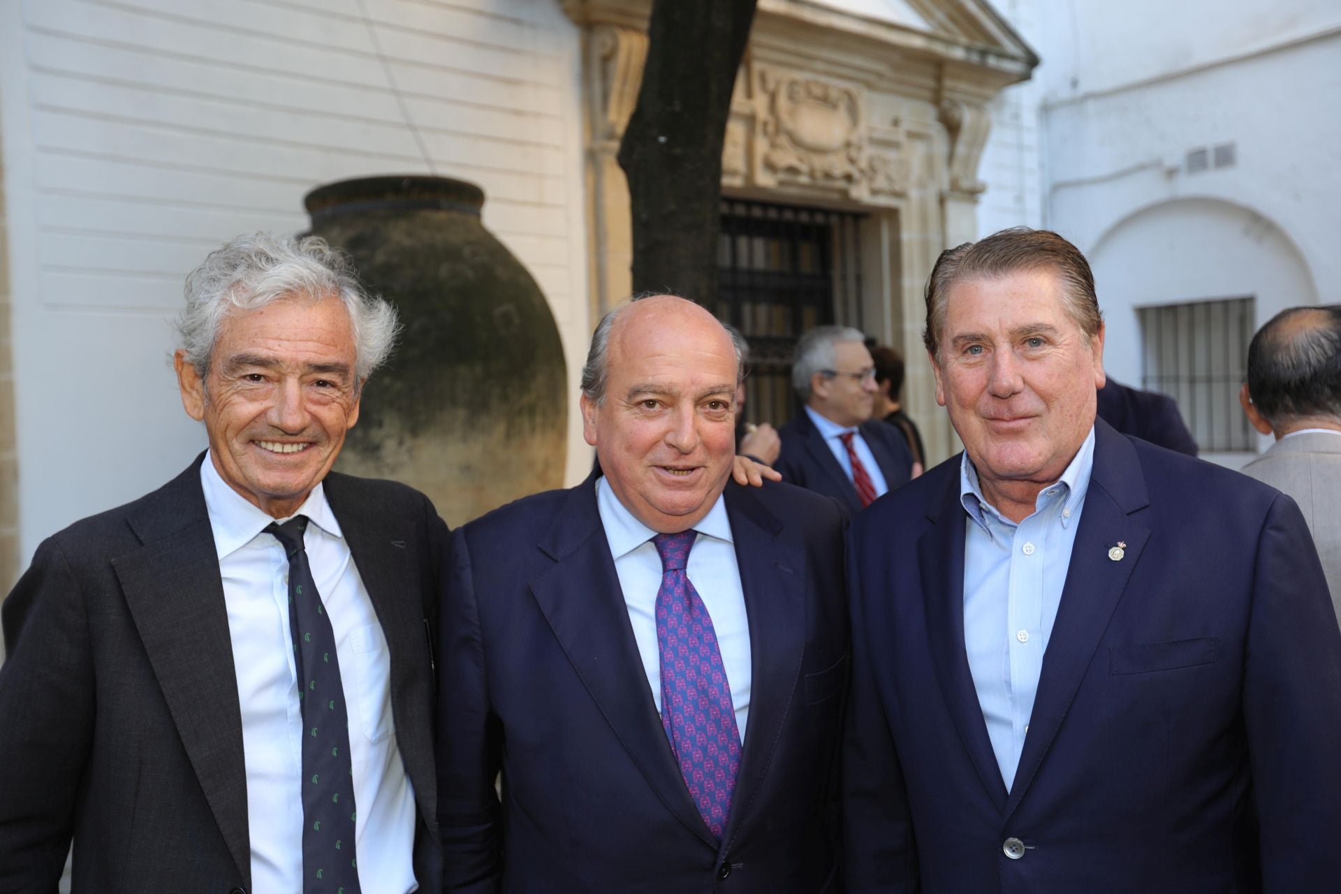 José María Pacheco, Luis Miguel Martin y Miguel Gallego
