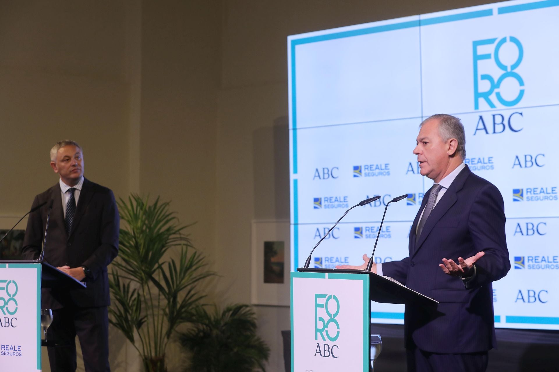 Alberto García Reyes y José Luis Sanz