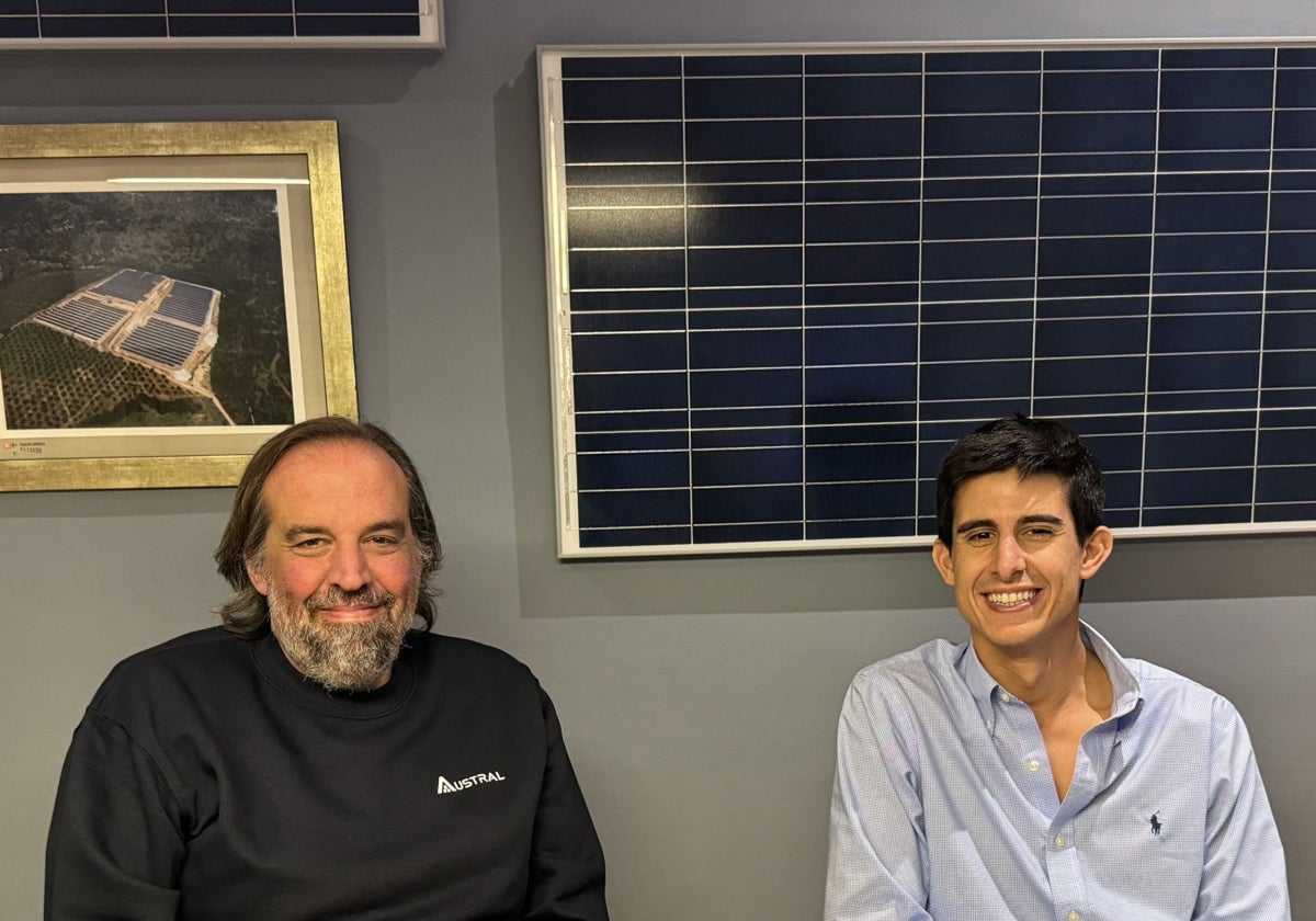 Jaime Ventura, presidente de la gestora, y Manuel Ibáñez, director del vehículo de startups