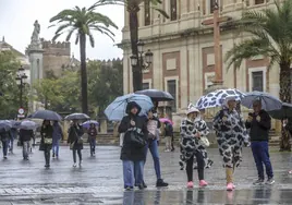 Lluvia en Sevilla