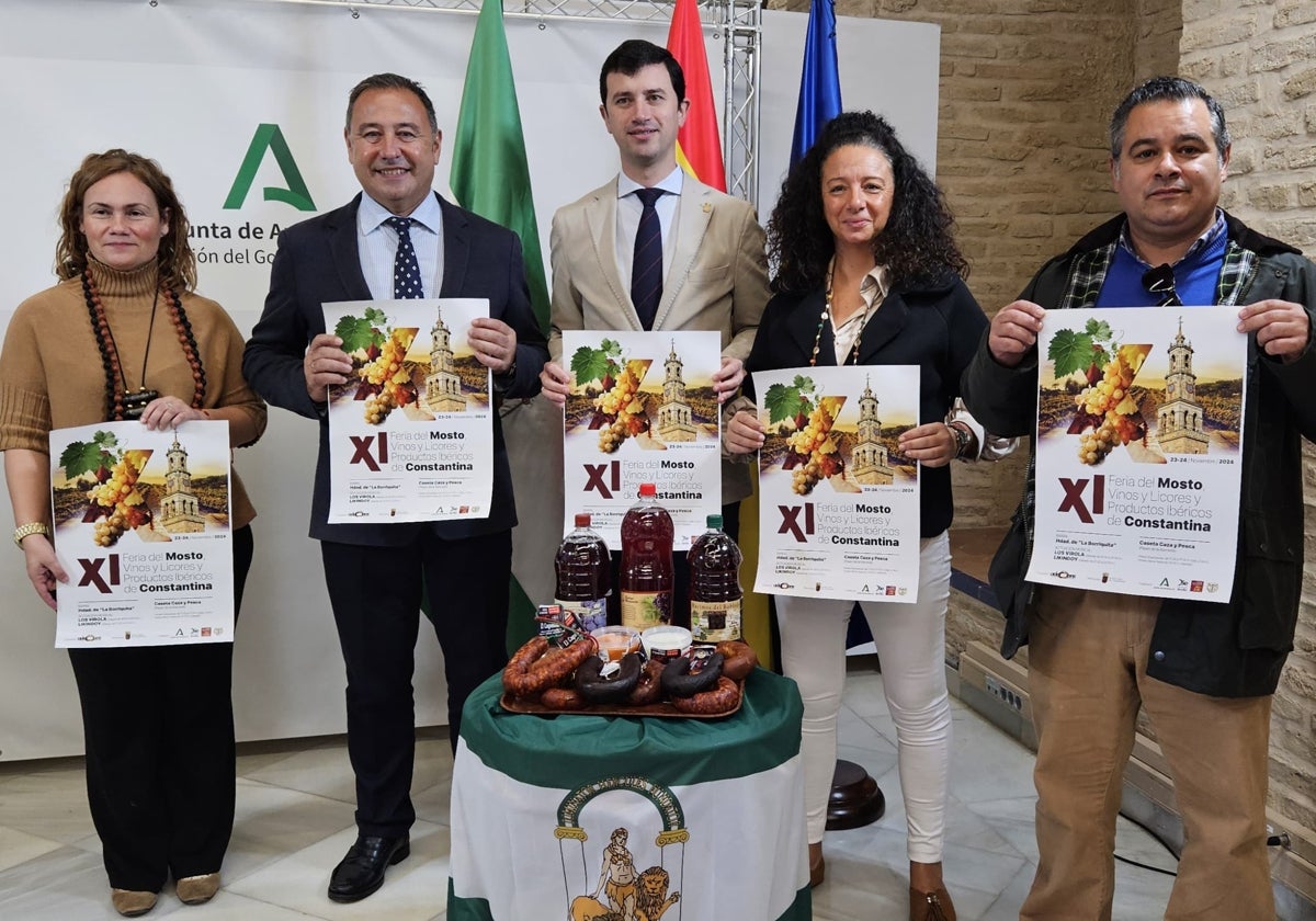 Sonia Ortega. Ricardo Sánchez, Rubén Rivera, Matilde Rueda y Jaime Tomay