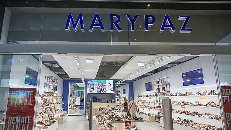 Tienda de Marypaz, cadena fundada por la familia Aguaded