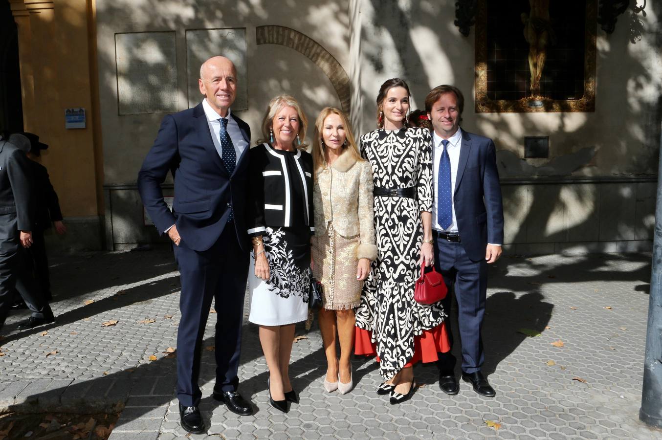 Asistentes a la boda de la hija de Javier Arenas 