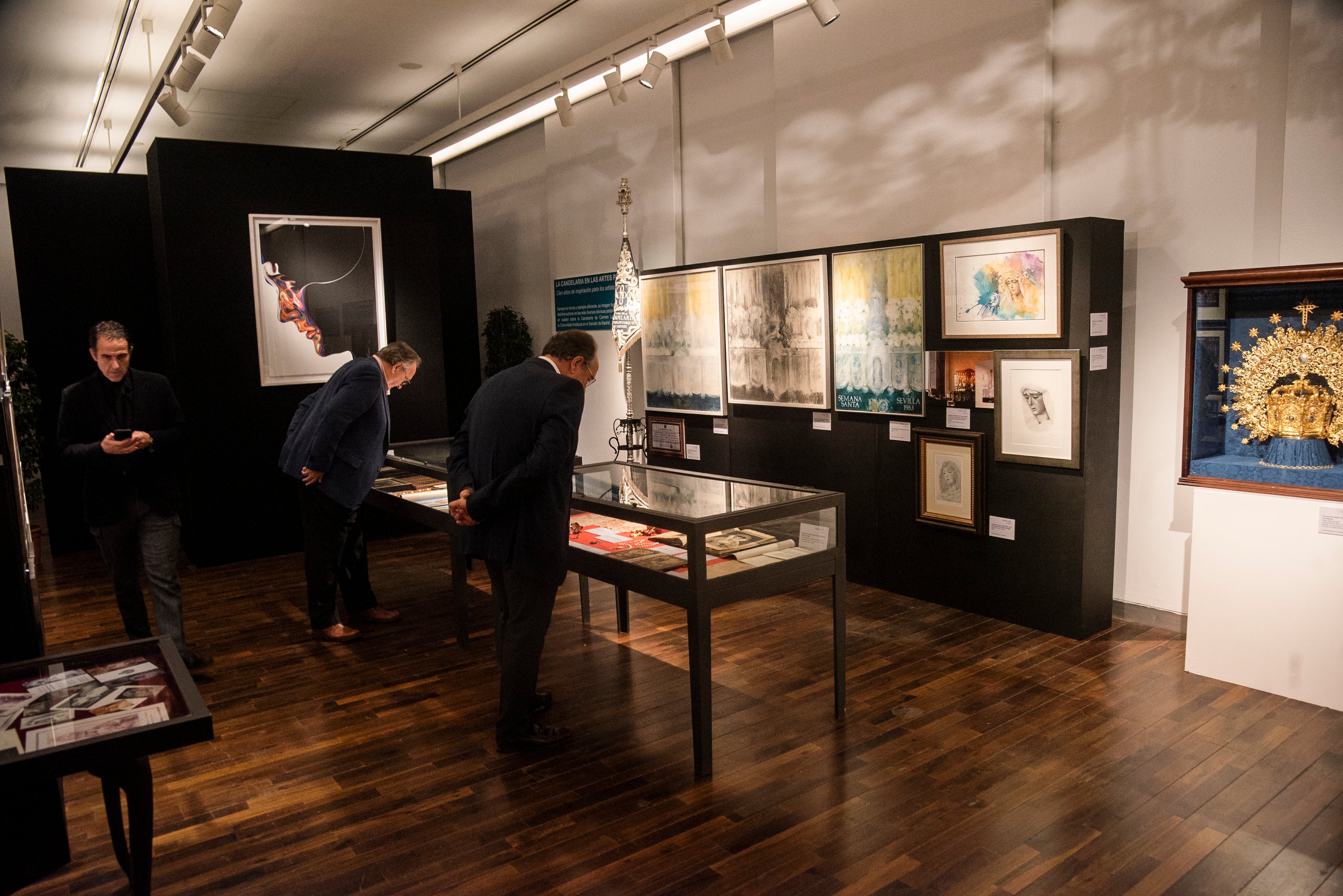 Exposición del centenario de la Virgen de la Candelaria