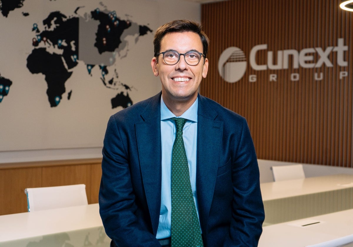 Dámaso Quintana es el presidente de Cunext, grupo dedicado al transformado del cobre y el aluminio