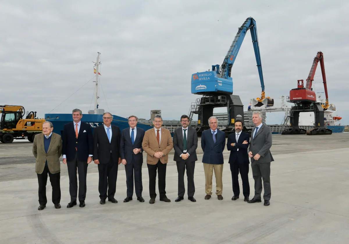 Inauguración de la nueva terminal del Puerto de Sevilla