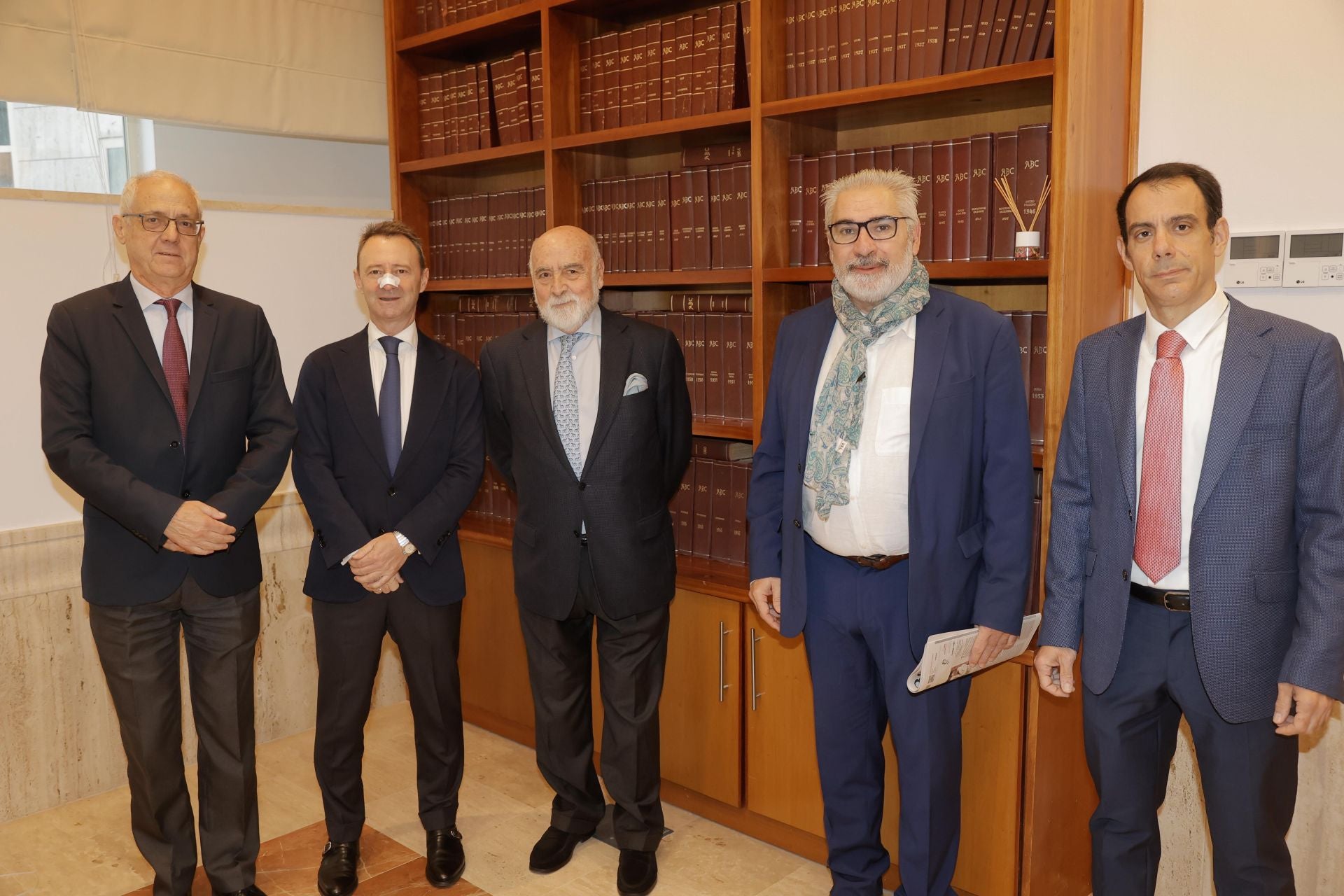 Elías Atienza, Ricardo Astorga, Antonio Carrillo, Antonio Coronel y Juan Antonio Sanz