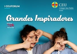 Víctor Küppers, Richard Gerver y Xuxo Ruiz participan en el I CEU Fórum de Educación organizado por el Colegio CEU San Pablo Sevilla