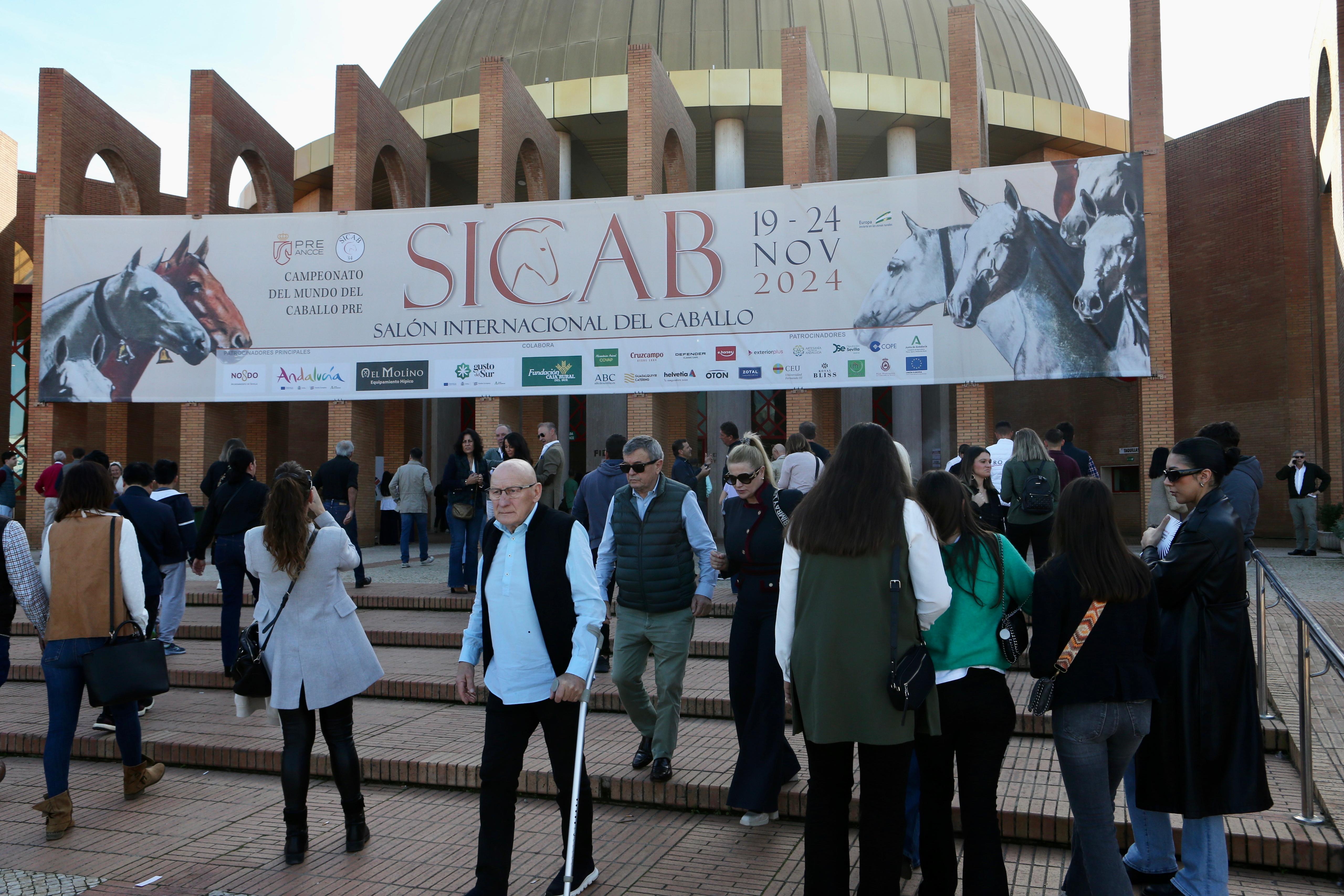 Ambiente en la jornada del sábado del Sicab 2024