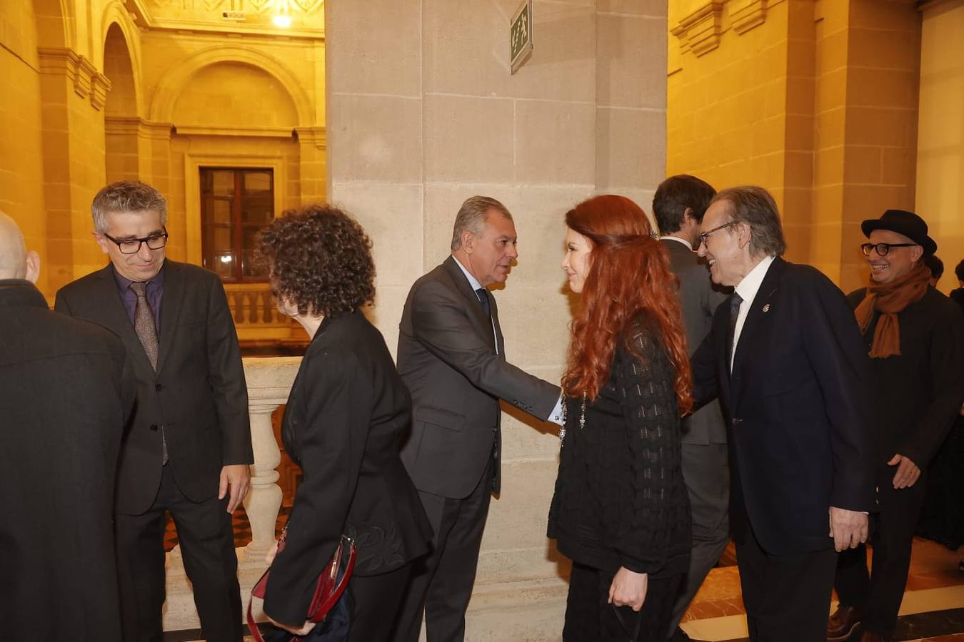 El ministro de Cultura recibe a los galardonados en la cena previa a la entrega de Medallas de este miércoles