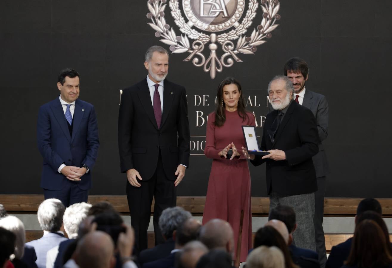 Acto de entrega de las Medallas de Bellas Artes celebrado en Sevilla