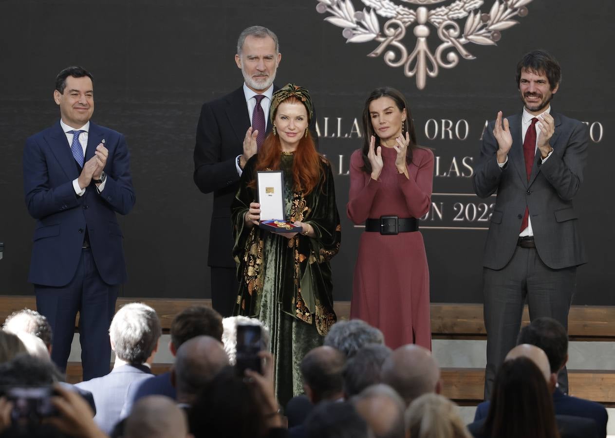 Acto de entrega de las Medallas de Bellas Artes celebrado en Sevilla