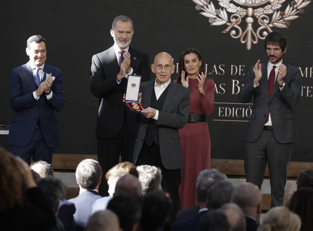 Acto de entrega de las Medallas de Bellas Artes celebrado en Sevilla