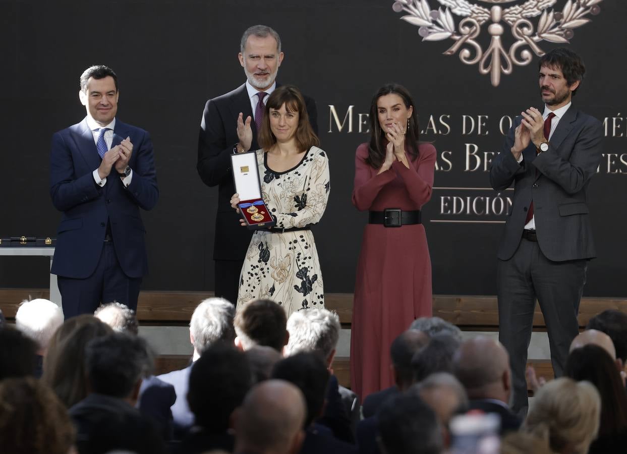 Acto de entrega de las Medallas de Bellas Artes celebrado en Sevilla