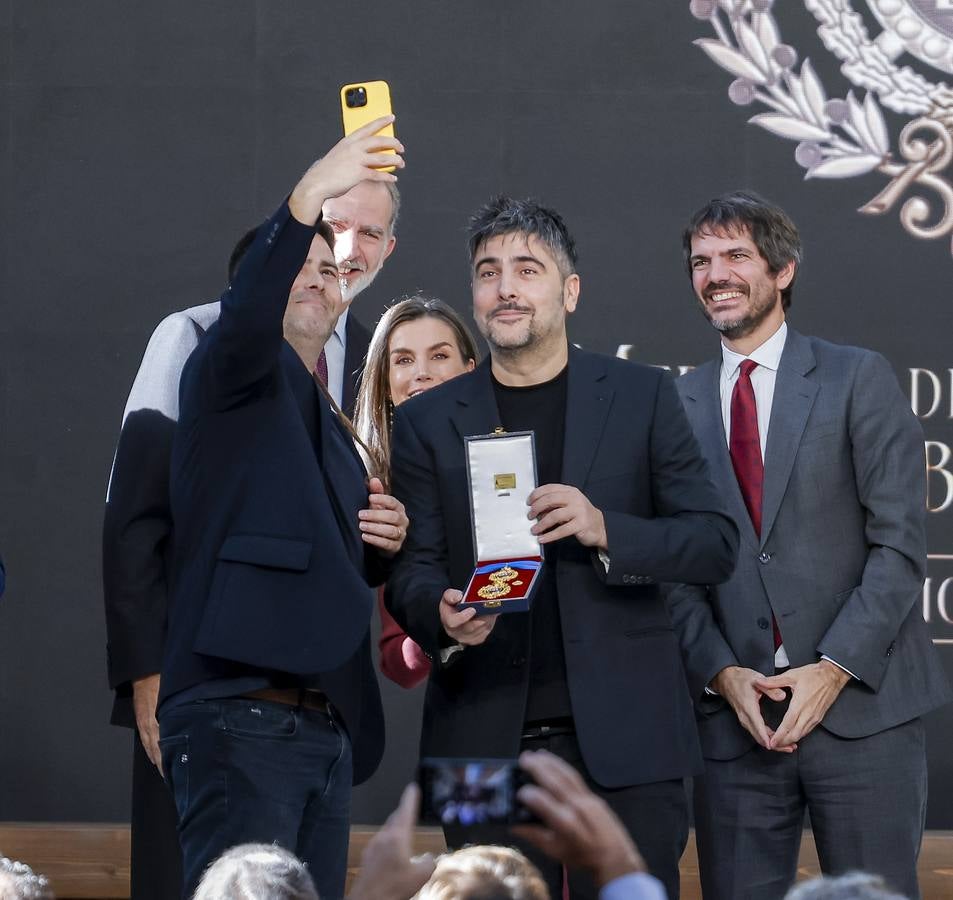 Acto de entrega de las Medallas de Bellas Artes celebrado en Sevilla