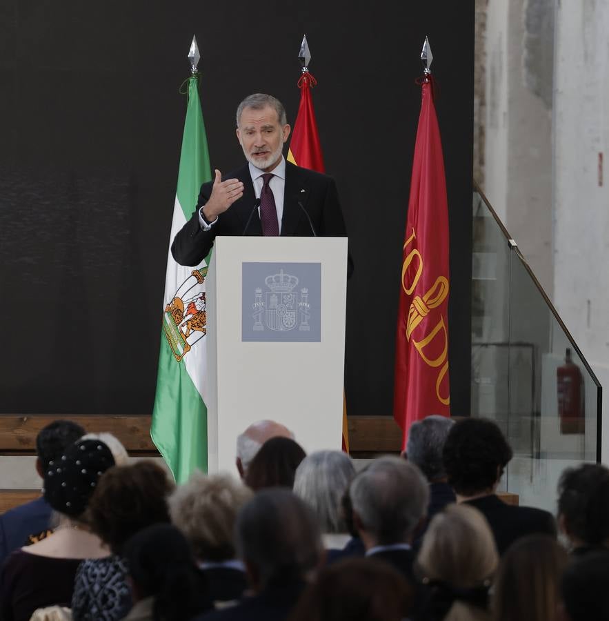 Acto de entrega de las Medallas de Bellas Artes celebrado en Sevilla