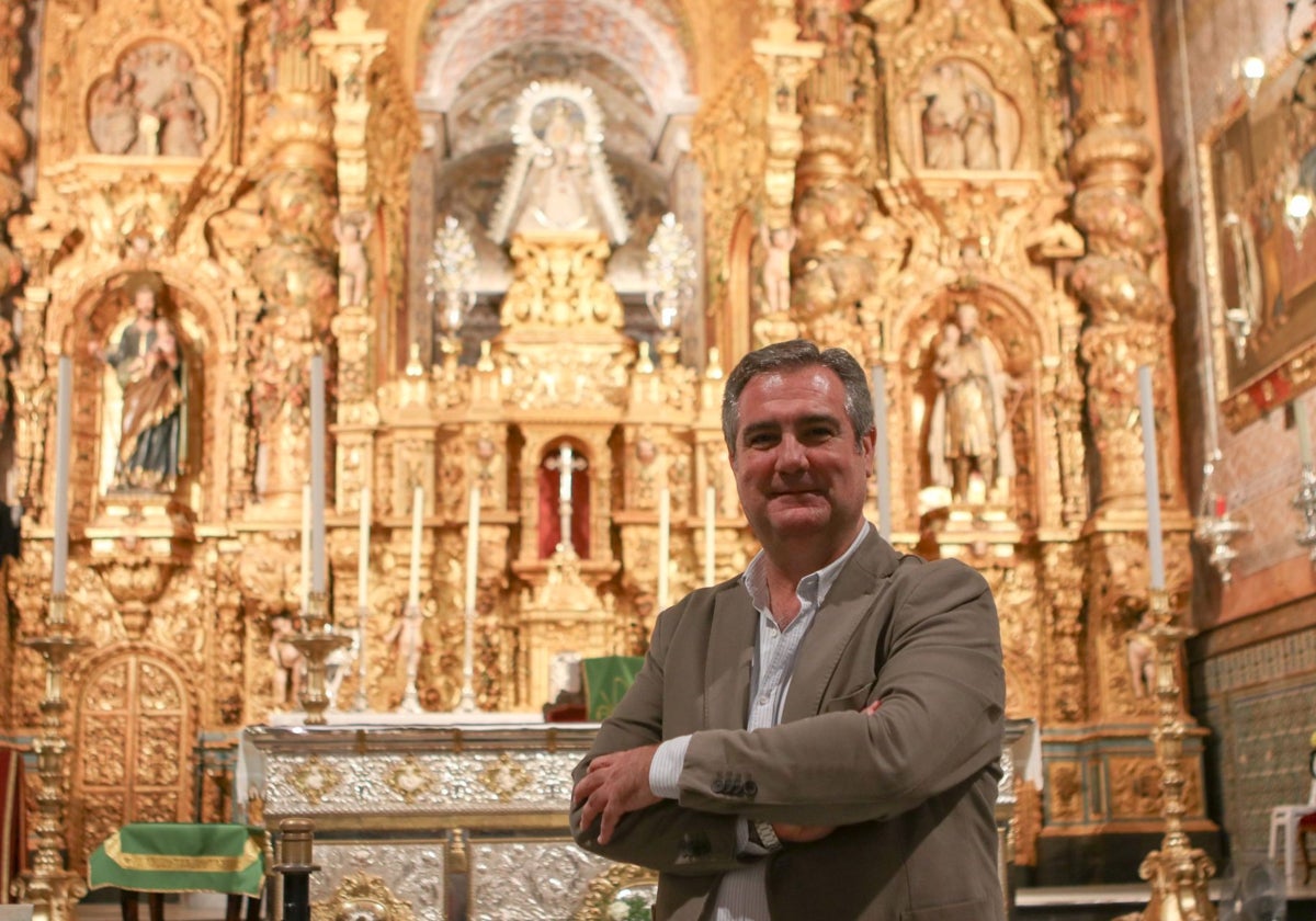 Rafael Rojas, hermano mayor de Nuestra Señora de Consolación