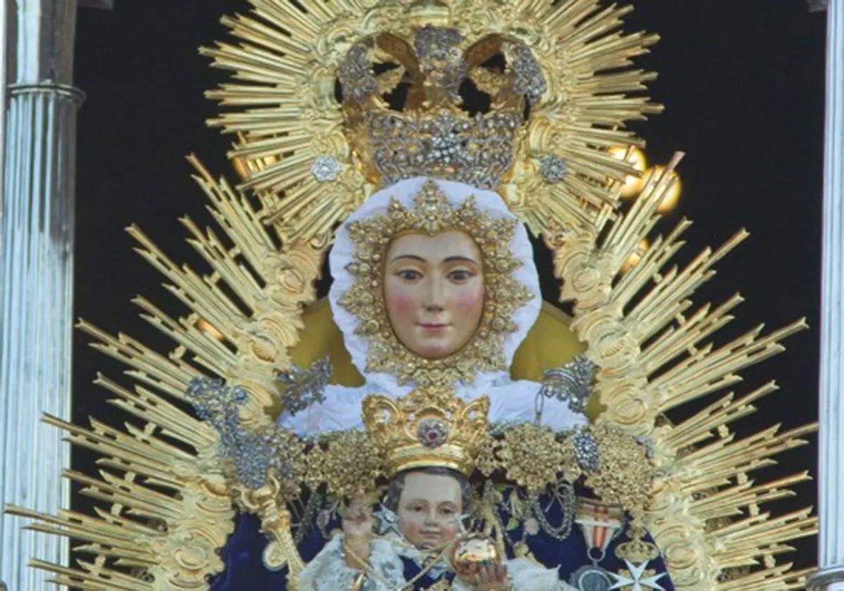 Virgen de Setefilla de la localidad de Lora del Río