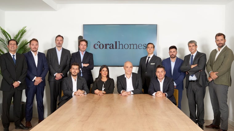 Equipo de Coral Homes, empresa participada por el fondo estadounidense Lone Star