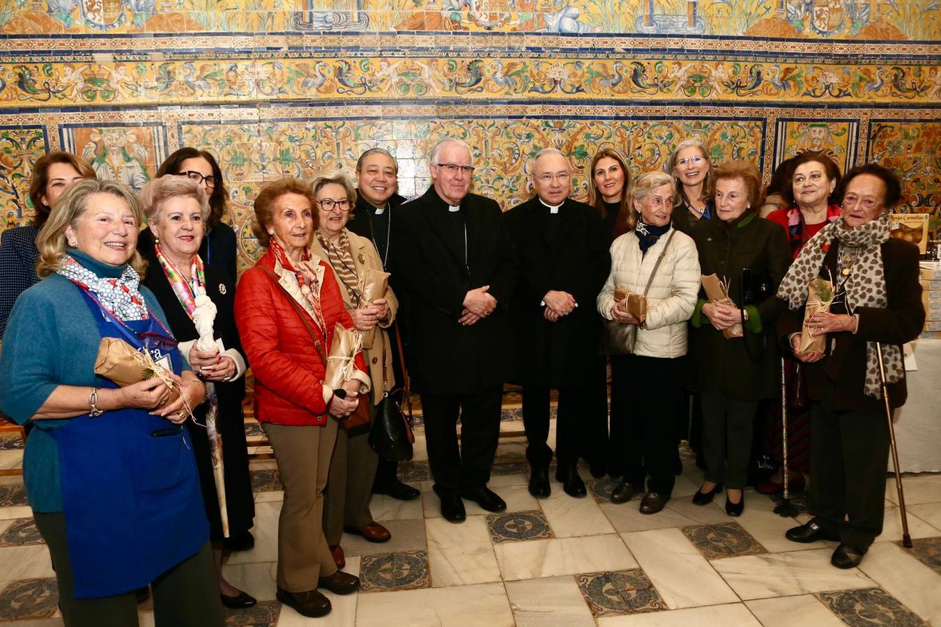 Inauguración de la muestra de dulces de convento en el Real Alcázar de Sevilla