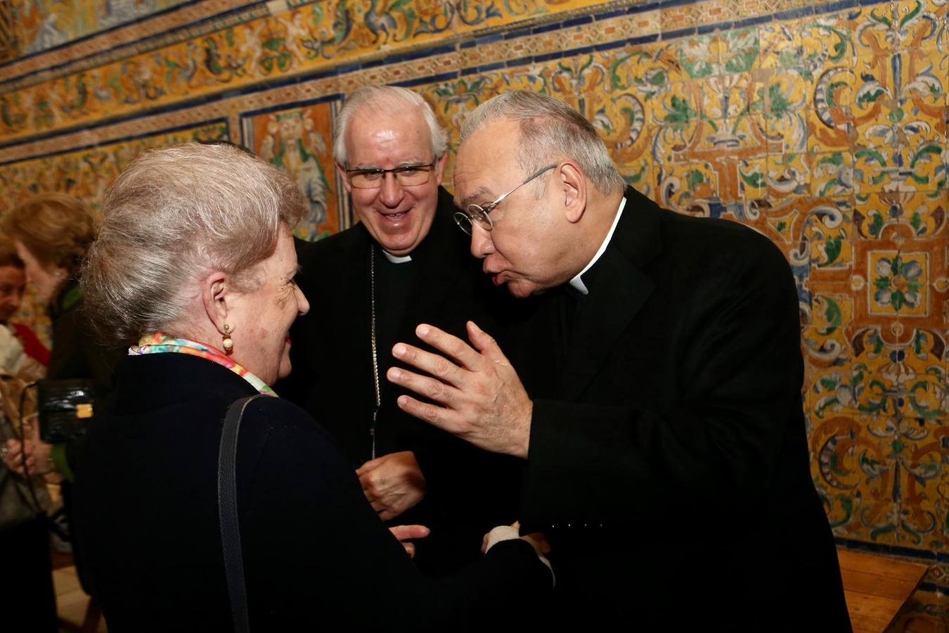 Inauguración de la muestra de dulces de convento en el Real Alcázar de Sevilla