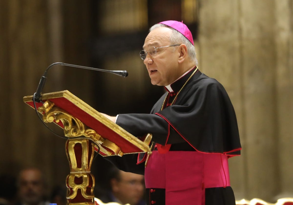 Monseñor Edgar Peña protagonizó la sesión inaugural del congreso